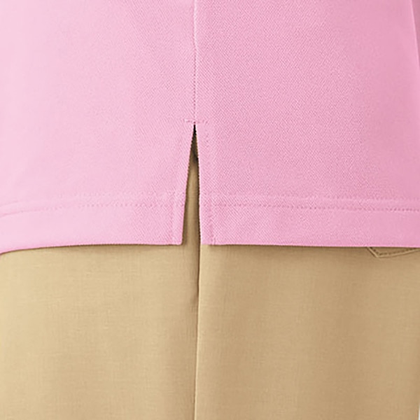 カーシーカシマ 半袖ポロシャツ 男女共用 L さくら HM2439 1枚(ご注文単位1枚)【直送品】