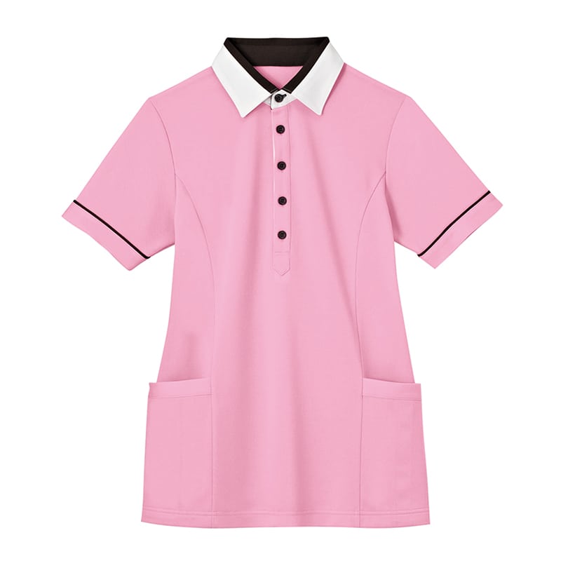 カーシーカシマ 半袖プルオーバー 男女共用 5L さくら HM2449 1枚（ご注文単位1枚）【直送品】