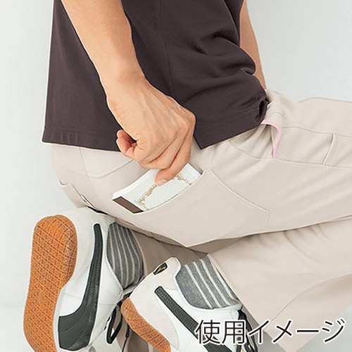 カーシーカシマ ニットストレートパンツ 男女共用 5L 春風 HM2515 1枚(ご注文単位1枚)【直送品】