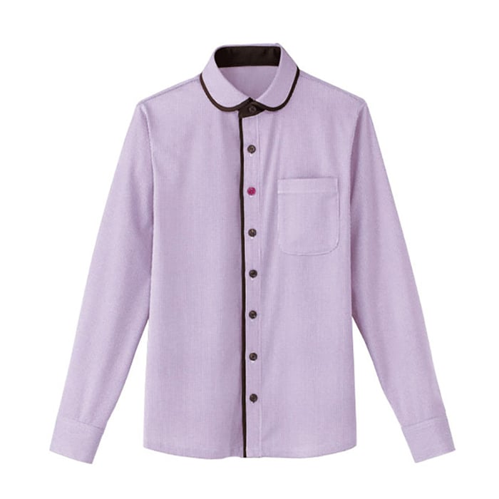 カーシーカシマ 長袖ニットシャツ 男女共用 4L ぶどう畑 HM2658 1枚(ご注文単位1枚)【直送品】