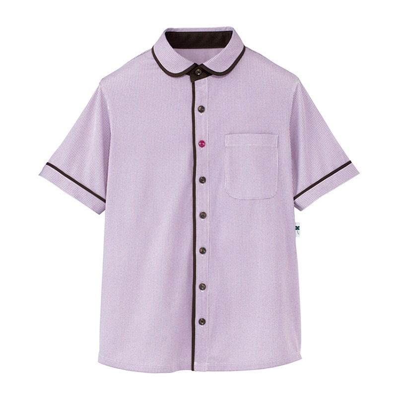 カーシーカシマ 半袖ニットシャツ 男女共用 3L ブドウ畑 HM2659 1枚（ご注文単位1枚）【直送品】