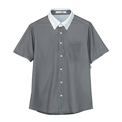 カーシーカシマ 半袖ニットシャツ 男女共用 3L アルプス HM2839 1枚（ご注文単位1枚）【直送品】