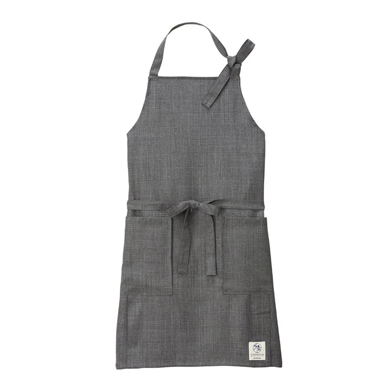 カーシーカシマ エプロン 男女共用 F フィヨルドグレー HAE012 1枚（ご注文単位1枚）【直送品】