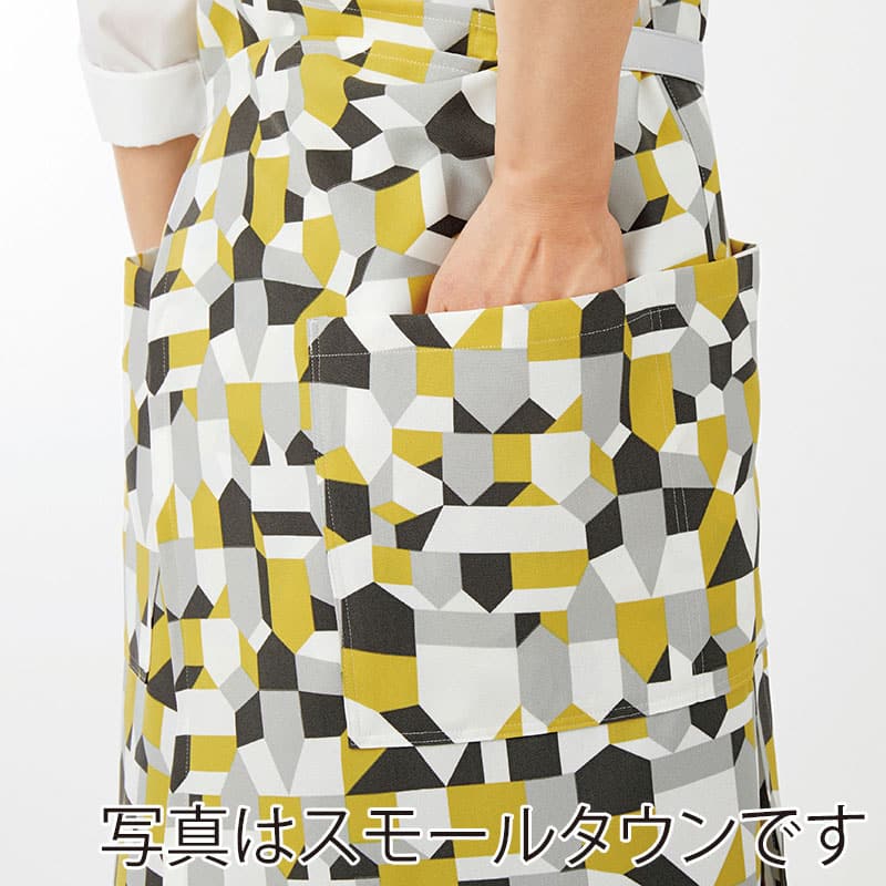 カーシーカシマ エプロン 男女共用 F フラワー HAE015 1枚（ご注文単位1枚）【直送品】