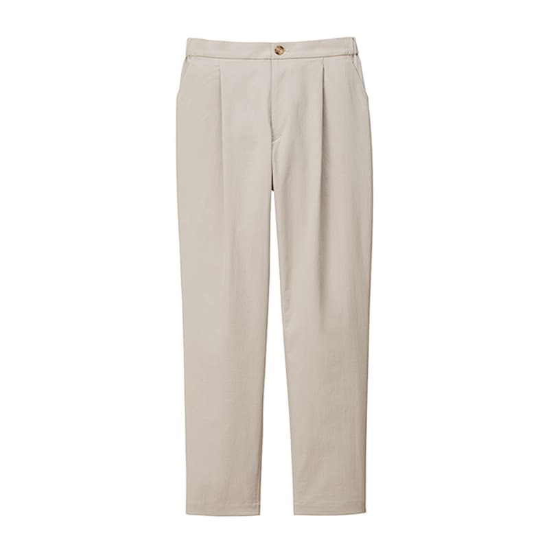 カーシーカシマ テーパードパンツ 男女共用 SS ウッドベージュ HAK009 1枚（ご注文単位1枚）【直送品】