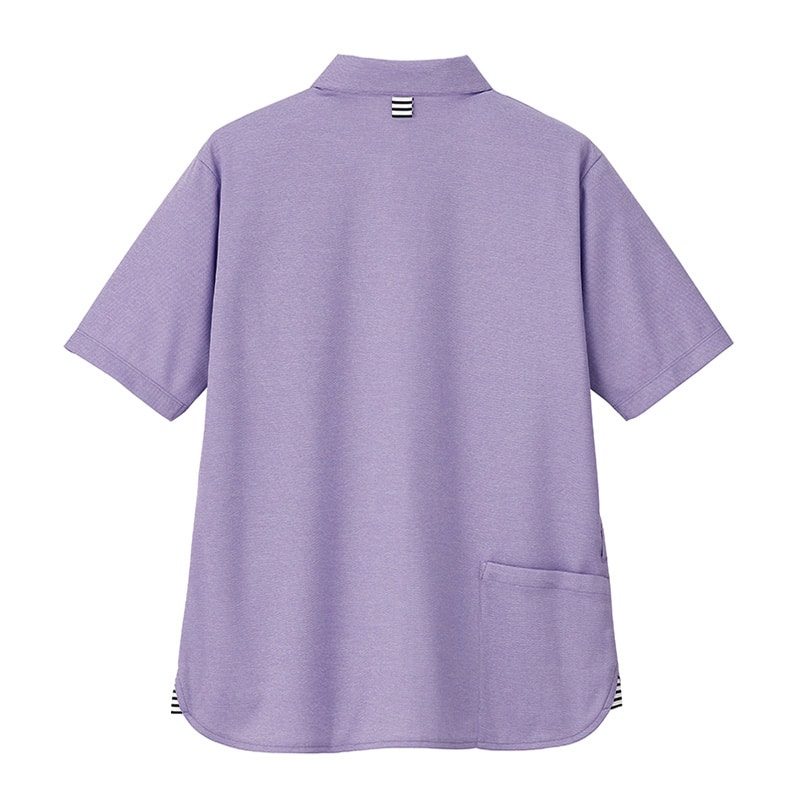 カーシーカシマ 半袖ポロシャツ 男女共用 SS パープル HSP017 1枚（ご注文単位1枚）【直送品】