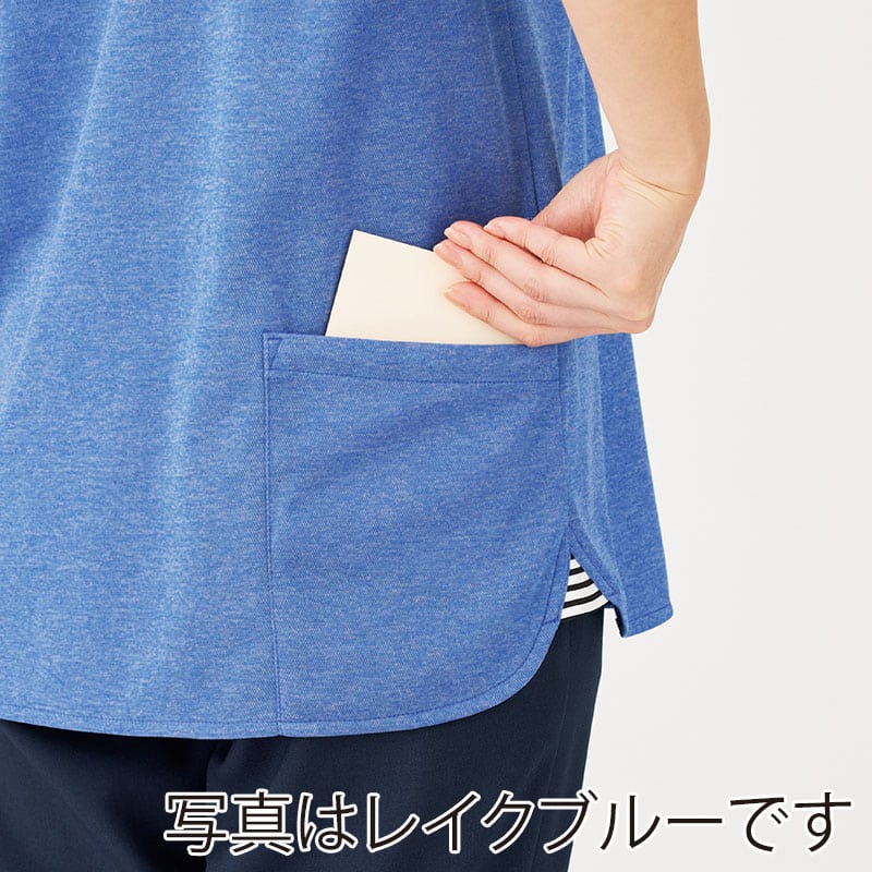 カーシーカシマ 半袖ポロシャツ 男女共用 4L ピンク HSP017 1枚（ご注文単位1枚）【直送品】