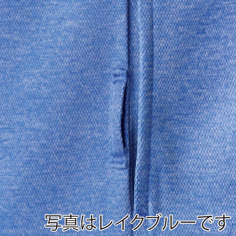 カーシーカシマ 半袖ロングポロシャツ 男女共用 M ネイビー HSP018 1枚（ご注文単位1枚）【直送品】