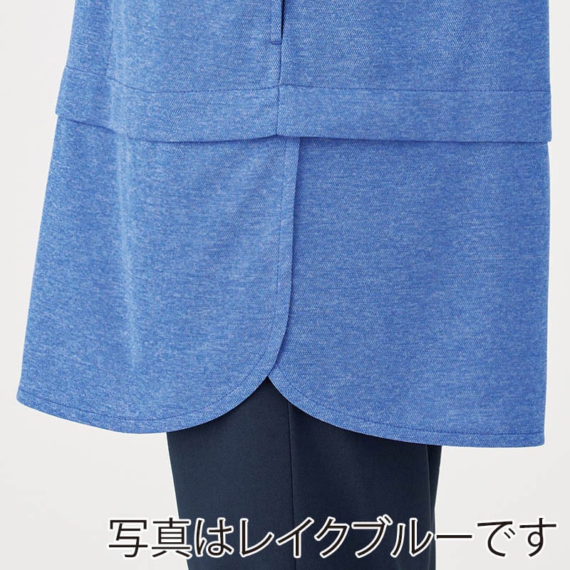 カーシーカシマ 半袖ロングポロシャツ 男女共用 S パープル HSP018 1枚（ご注文単位1枚）【直送品】