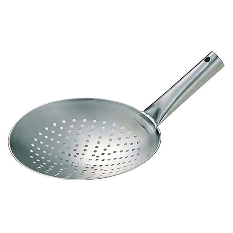 EBM ステンレス 中華 穴明 片手鍋 21cm 1個(ご注文単位1個)【直送品】