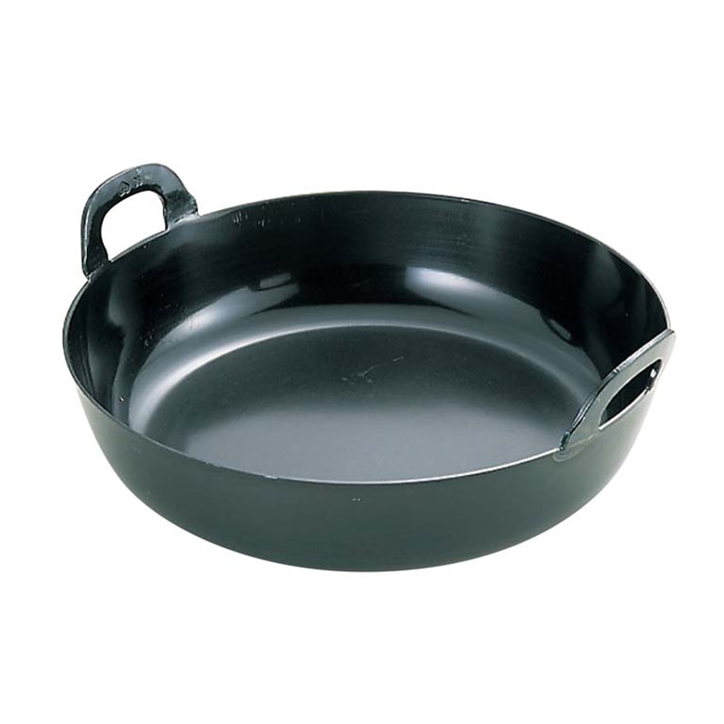 EBM　鉄　プレス　厚板　揚鍋 48cm（板厚3.2mm）  1個（ご注文単位1個）【直送品】