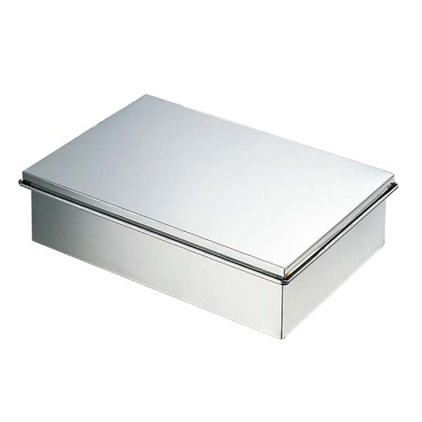 EBM 18-8 深型 蓋付バット 中 1個(ご注文単位1個)【直送品】