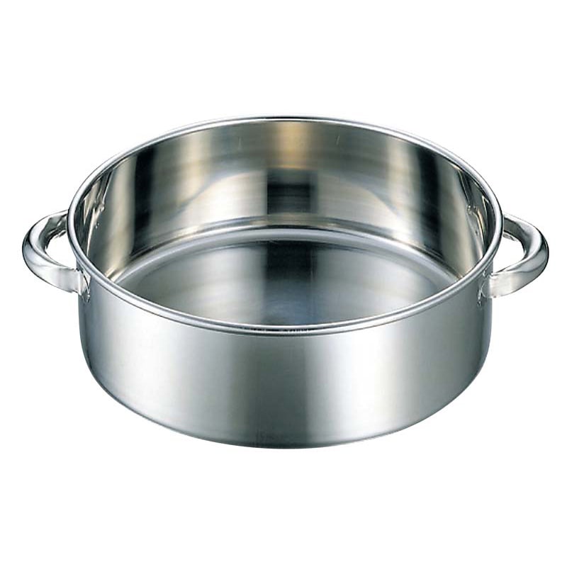 EBM 18-8 手付 洗い桶 39cm 1個(ご注文単位1個)【直送品】