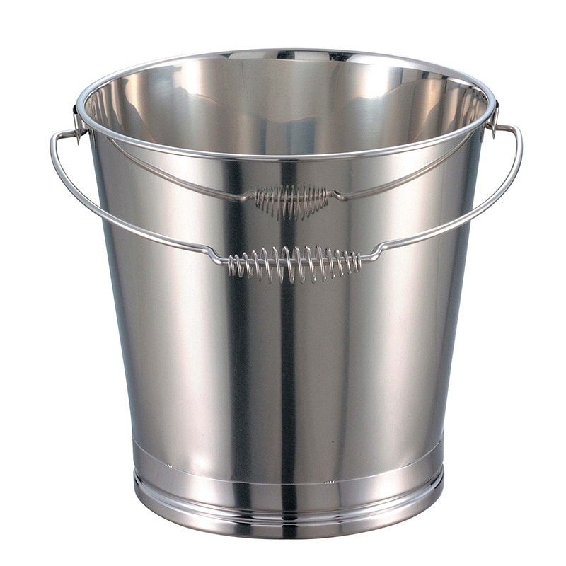 EBM　18-8　溶接　バケツ　15L   1個（ご注文単位1個）【直送品】