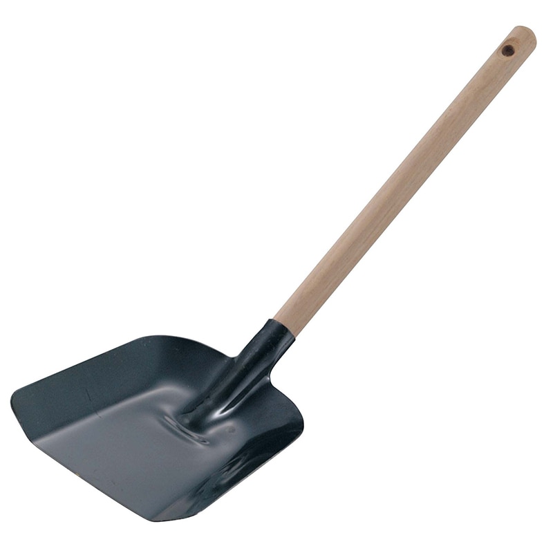 鉄 木柄十能 特大(全長535mm) 1個(ご注文単位1個)【直送品】