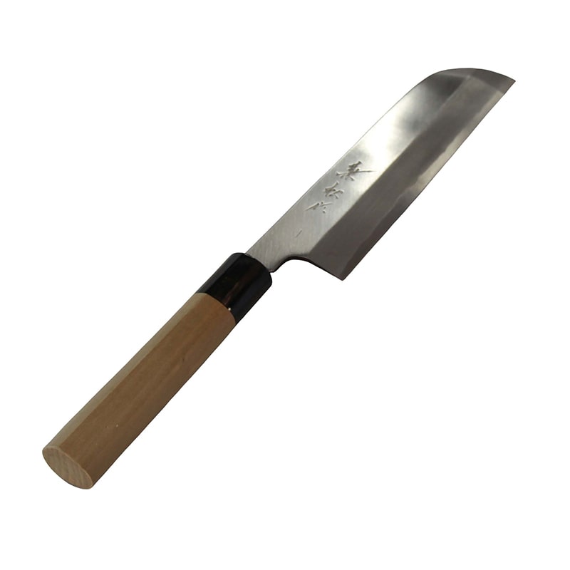 兼松作日本鋼鎌型薄刃庖丁19.5cm　1個（ご注文単位1個）【直送品】