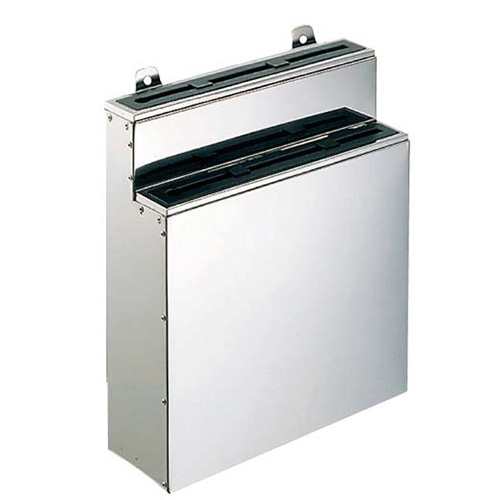 EBM18-0ゴム板付庖丁差し釘打式大2段 1個(ご注文単位1個)【直送品】