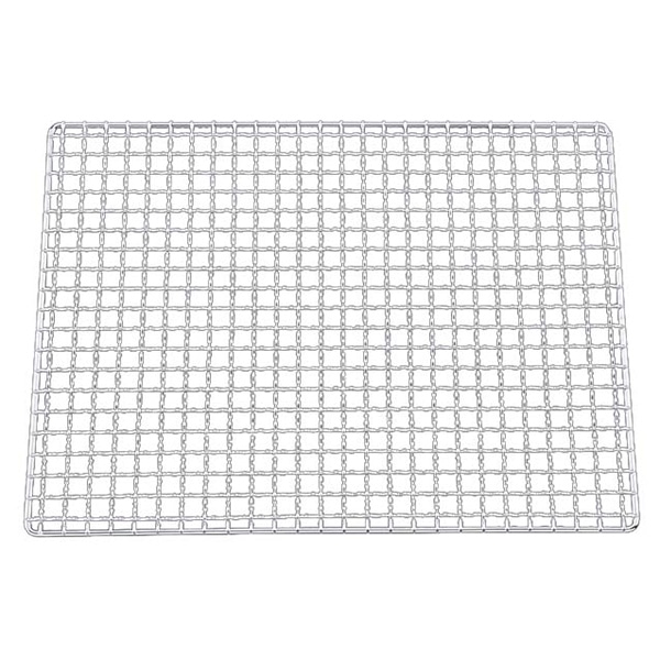 EBM　焼アミ　クロームメッキ 10型（540×370）  1個（ご注文単位1個）【直送品】