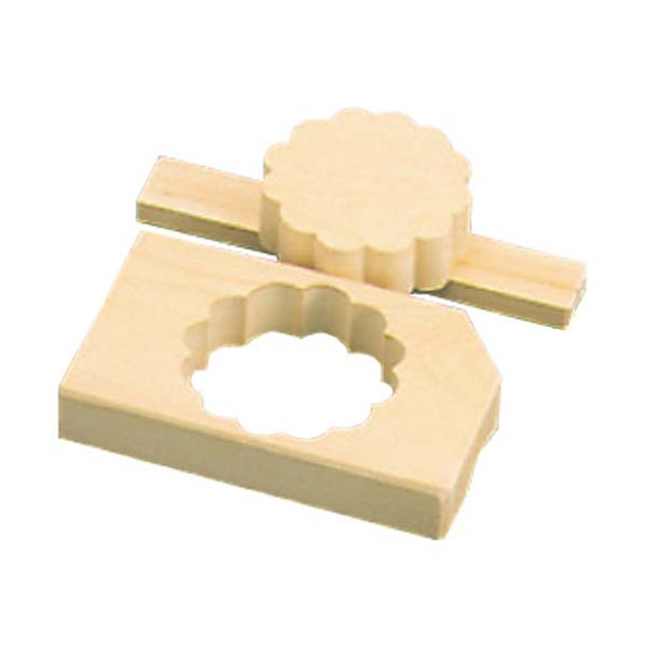 EBM　ひのき　押し型（ライス型）菊   1個（ご注文単位1個）【直送品】