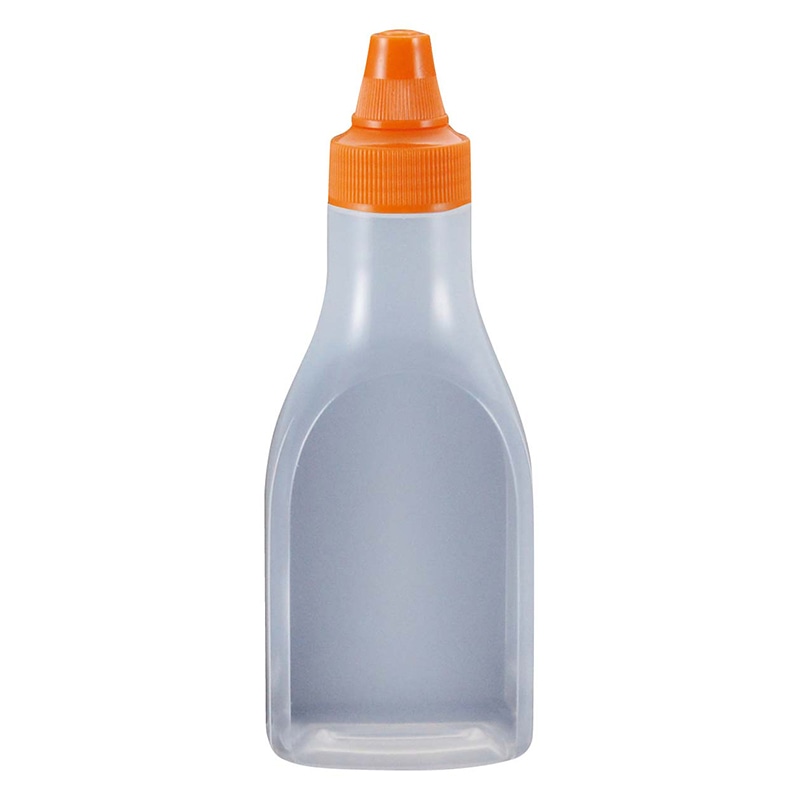 ドレッシングボトル(ネジキャップ式)FD-300 300ml オレンジ 1個(ご注文単位1個)【直送品】