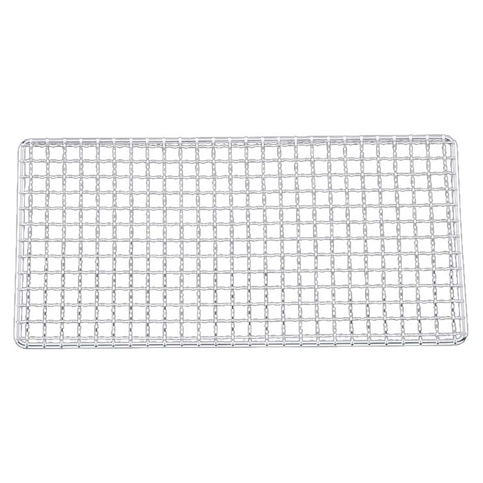 EBM　焼アミ　クロームメッキ　500型 （370×185） 炭火460・500・530用 1個（ご注文単位1個）【直送品】