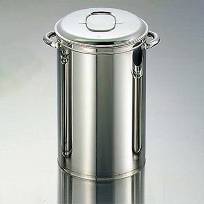 EBM 18-8 そばタンポ 深型(φ270×H420) 1個(ご注文単位1個)【直送品】