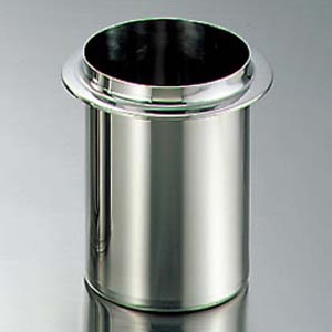 EBM 18-8 そばタンポ ツバ付(φ200×H300) 1個(ご注文単位1個)【直送品】