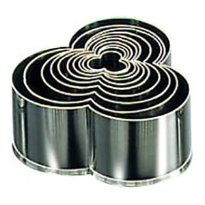 EBM18-0ステンレスパテ抜三ツ葉10pcsセット1セット（ご注文単位1セット）【直送品】