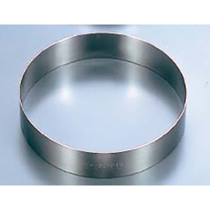 EBM18-8アルゴン溶接丸型ケーキリングφ200×H60 1個(ご注文単位1個)【直送品】