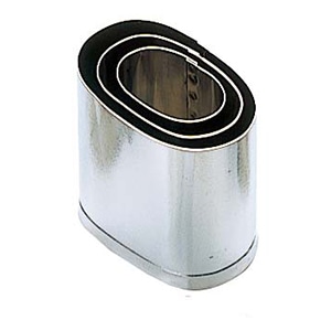 EBM18-8手造抜型Cセット小判3Pcs(#1~#3)1セット(ご注文単位1セット)【直送品】