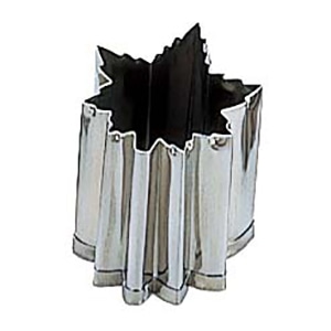 EBM18-8手造り業務用抜型5Pcs秋ギザ紅葉1セット(ご注文単位1セット)【直送品】