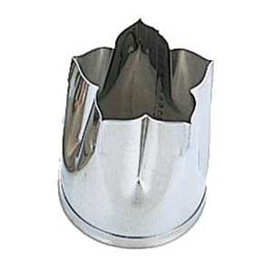 EBM18-8手造り業務用抜型秋桔梗バラA 1個(ご注文単位1個)【直送品】