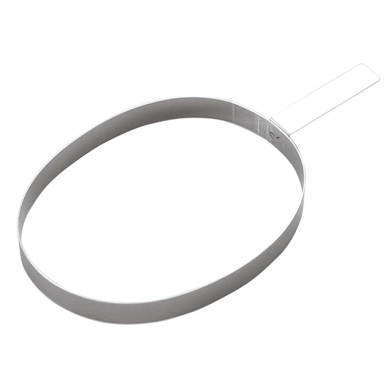 EBM 18-8 ハンバーグリング 小判型 150g用 1個(ご注文単位1個)【直送品】