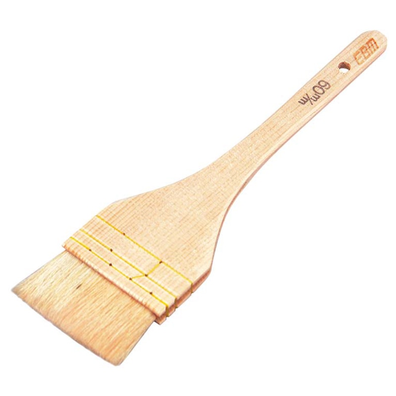 EBM 製菓用 特上白ハケ(三味糸三段) 2寸(60mm) 1個(ご注文単位1個)【直送品】