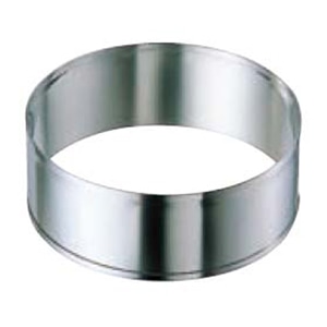 EBM ゴム付ステン枠用 裏漉用枠(ドラム) 33cm 1個(ご注文単位1個)【直送品】