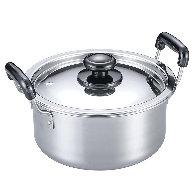 EBM　モリブデン　実用鍋（両手）27cm   1個（ご注文単位1個）【直送品】