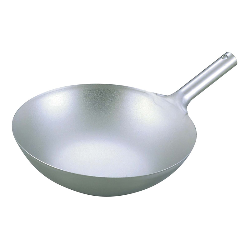 EBM 純チタン 超軽量 中華片手鍋 39cm 1個(ご注文単位1個)【直送品】