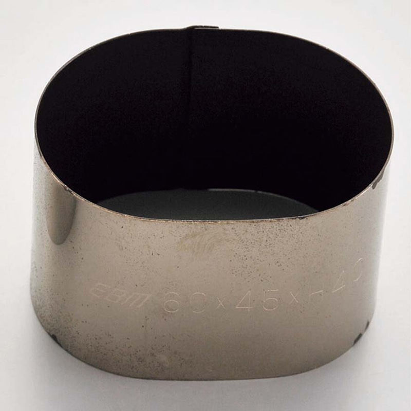 EBM18-8スポット溶接小判型セルクルリングスーパーコート60×45×H40 1個(ご注文単位1個)【直送品】