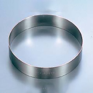 EBM18-8アルゴン溶接丸型ケーキリングφ210×H45 1個(ご注文単位1個)【直送品】