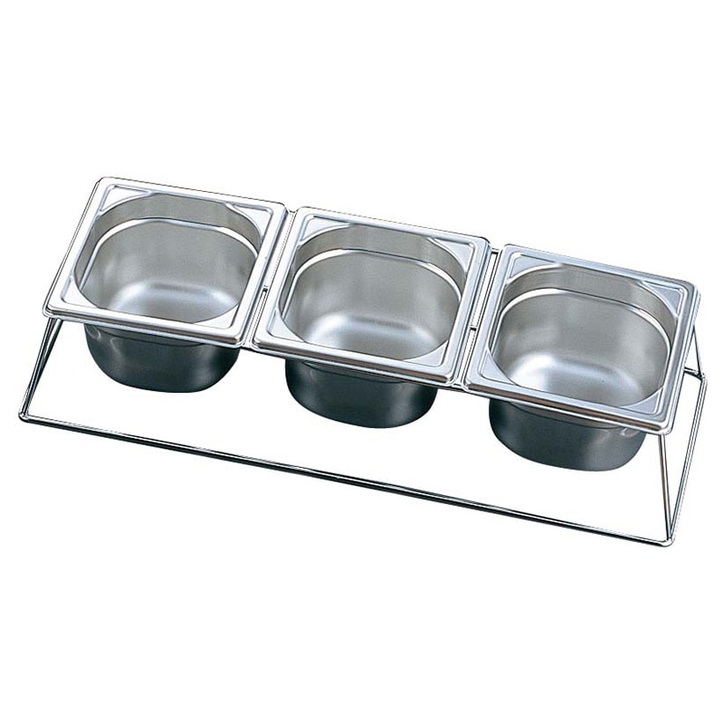 EBM GNパンシステム 浅型3個入(1/6専用) 1個(ご注文単位1個)【直送品】