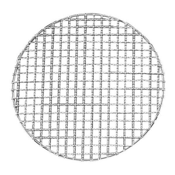 EBM　18-8　スーパーストロング 丸　焼網　245型  1個（ご注文単位1個）【直送品】