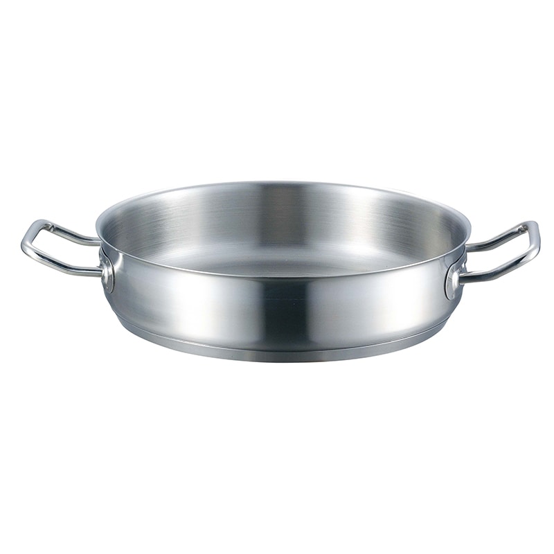 EBM 18-8 プロシェフ IH 外輪鍋 24cm 蓋無 1個(ご注文単位1個)【直送品】