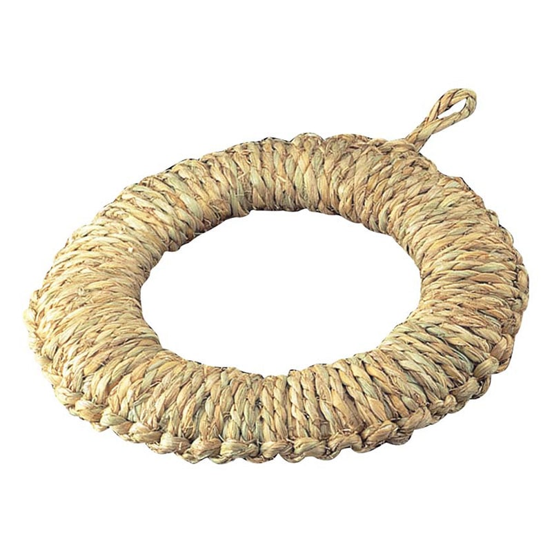 ワラ 鍋敷 大 φ240 1個(ご注文単位1個)【直送品】