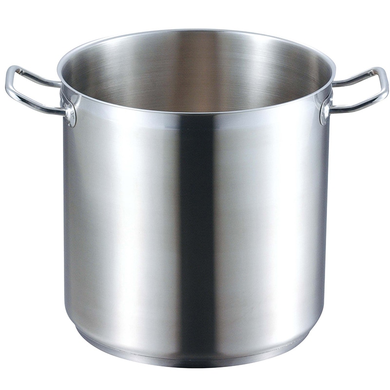 EBM 18-8 プロシェフ IH 寸胴鍋 20cm 蓋無 1個(ご注文単位1個)【直送品】