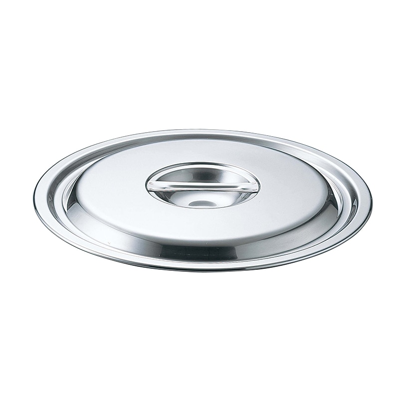 EBM 18-8 鍋蓋 48cm(モリブデンジ2兼用) 1個(ご注文単位1個)【直送品】