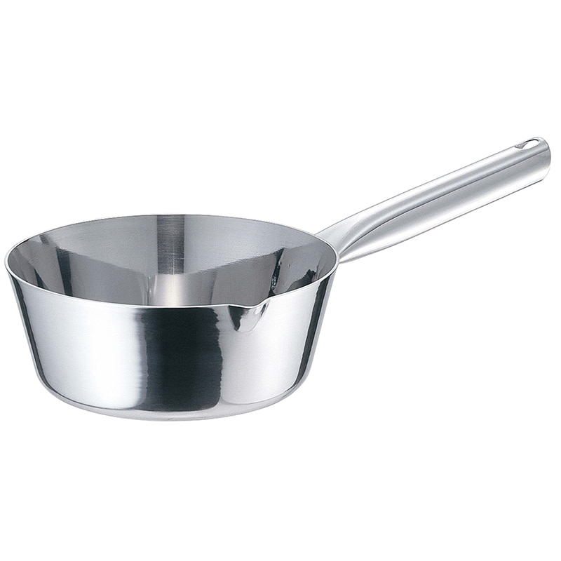 EBM　モリブデンジ2　雪平鍋　18cm   1個（ご注文単位1個）【直送品】