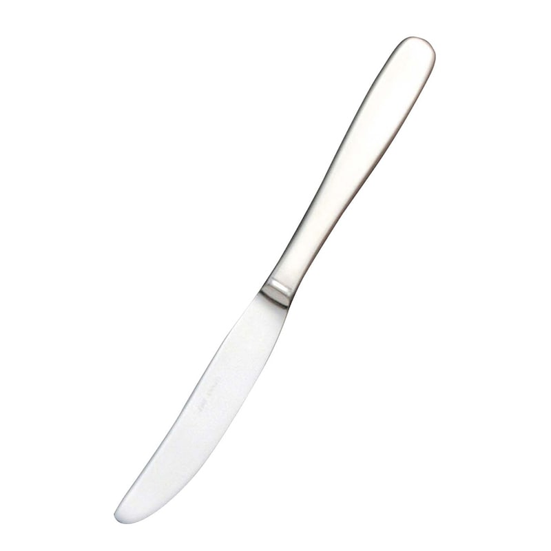 EBM　18-8　ライラック テーブルナイフ（H・H）ノコ刃付  1個（ご注文単位1個）【直送品】