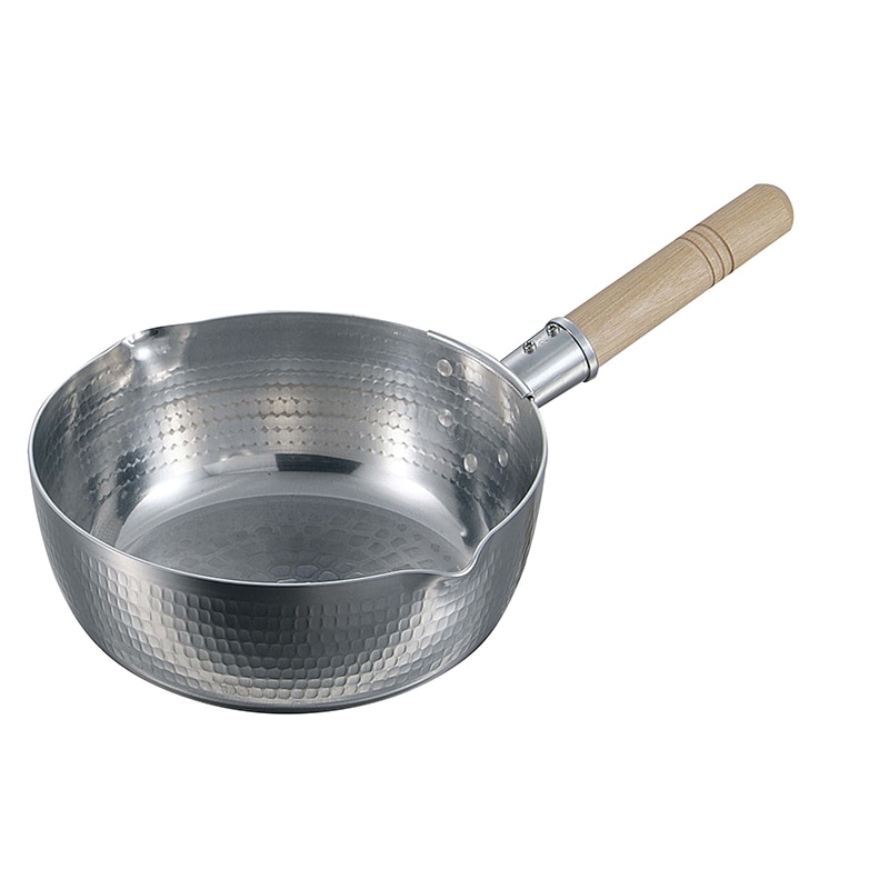 EBM　アルミ打出　雪平鍋（研磨仕上げ）24cm   1個（ご注文単位1個）【直送品】