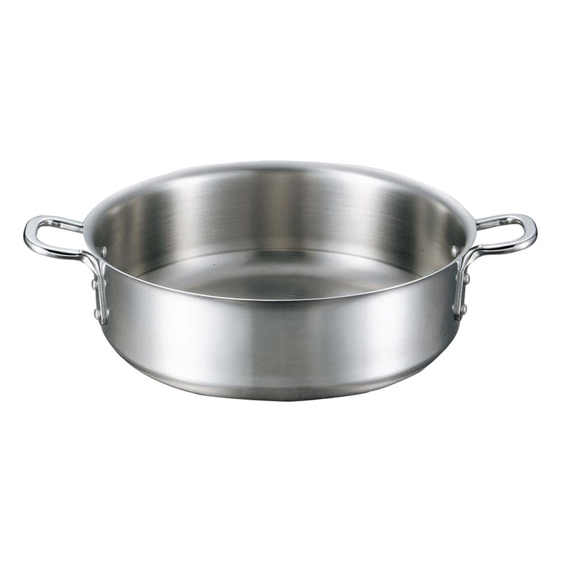 EBM ビストロ 三層クラッド 外輪鍋 27cm 蓋無 1個(ご注文単位1個)【直送品】