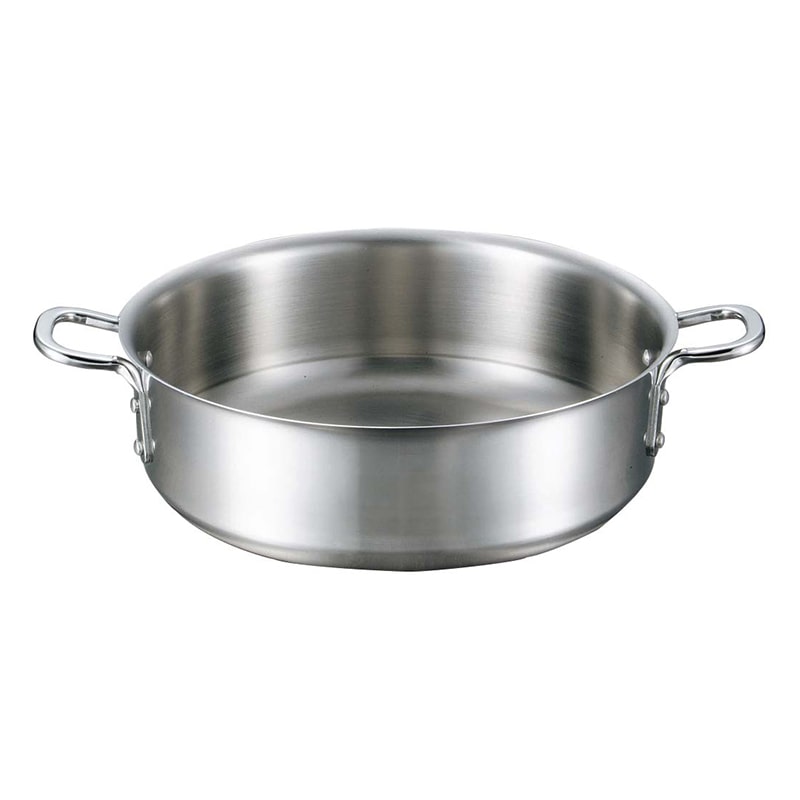 EBM ビストロ 三層クラッド 外輪鍋 39cm 蓋無 1個(ご注文単位1個)【直送品】